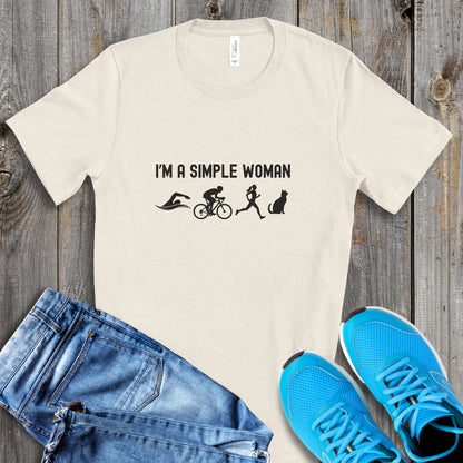 Simple Woman w/Cat Tee