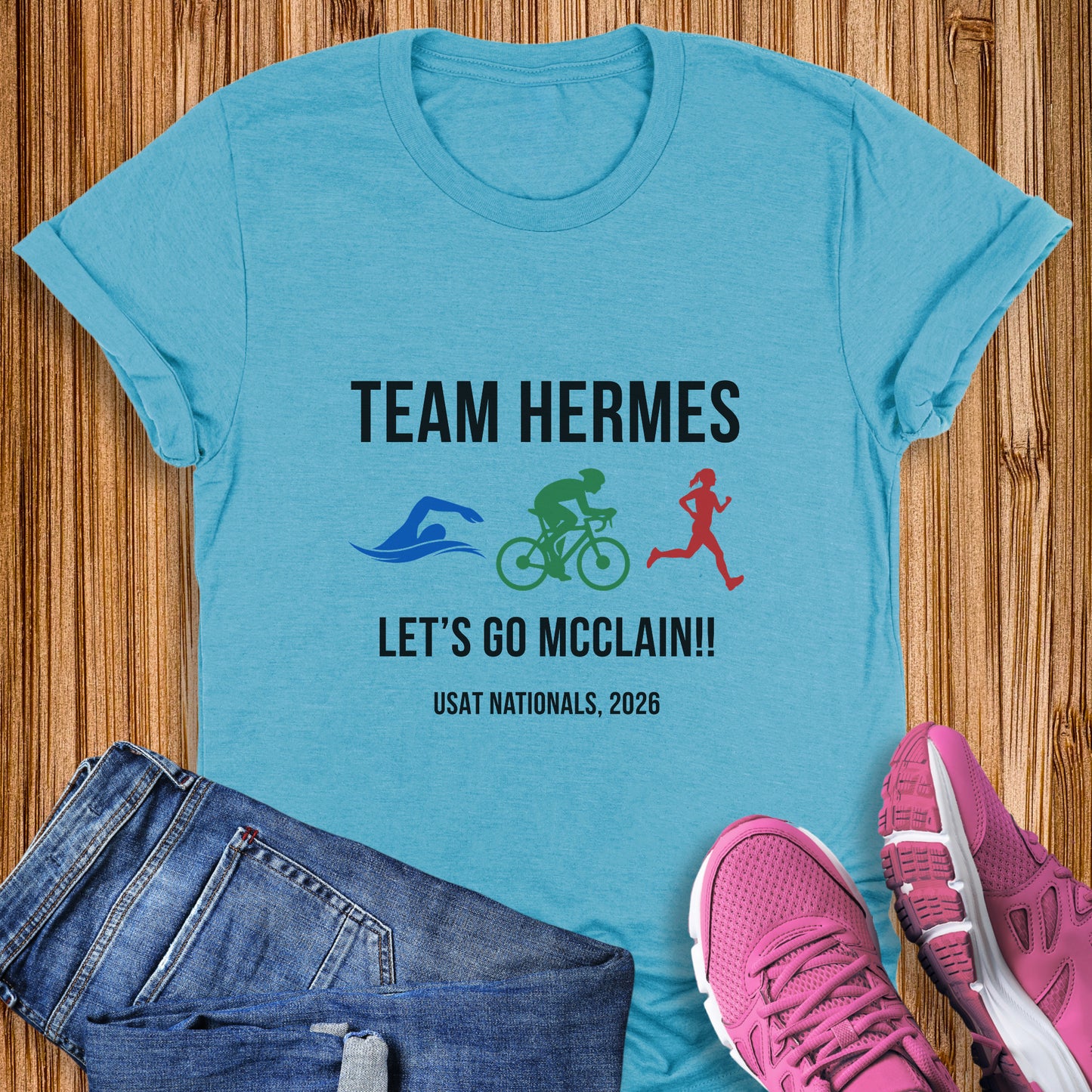Team Hermes Custom Tee