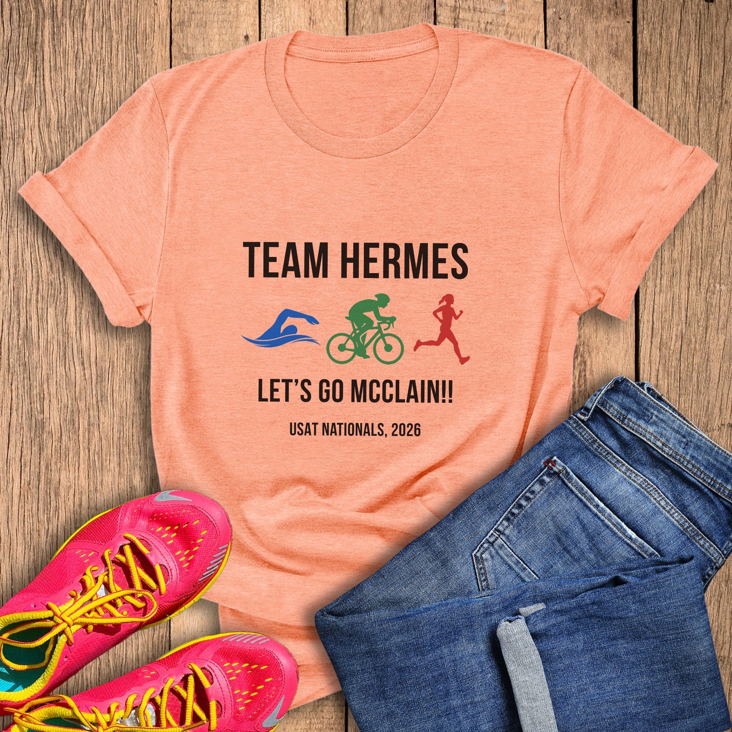 Team Hermes Custom Tee