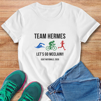 Team Hermes Custom Tee