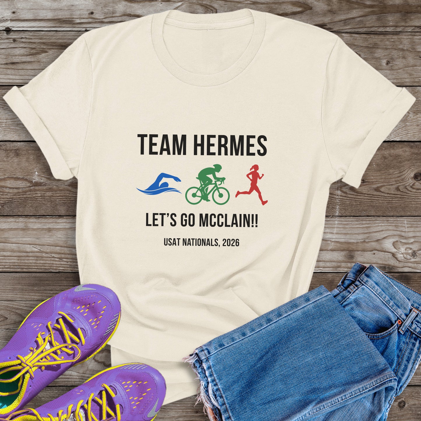 Team Hermes Custom Tee