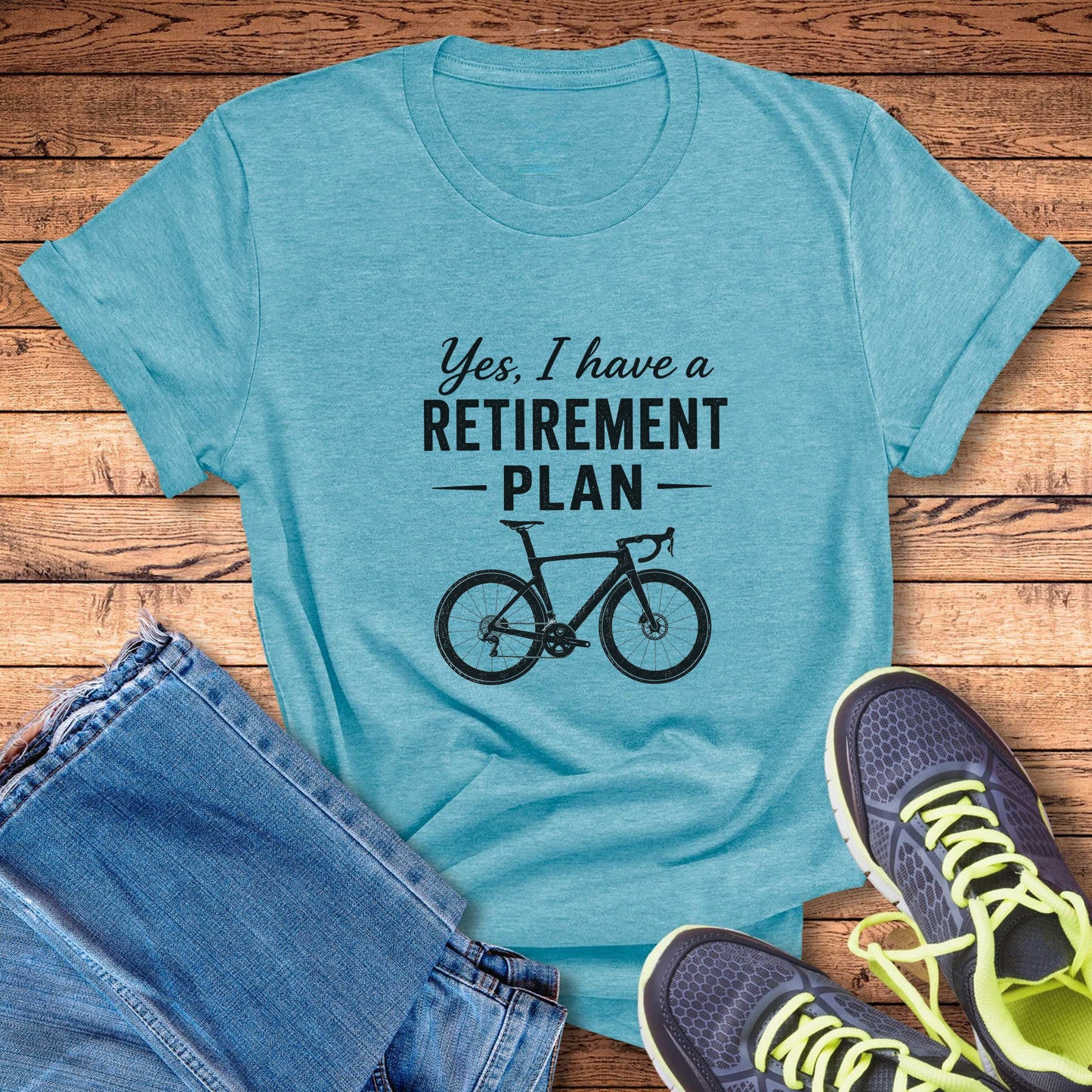 Retirement Plan w/Texture Tee