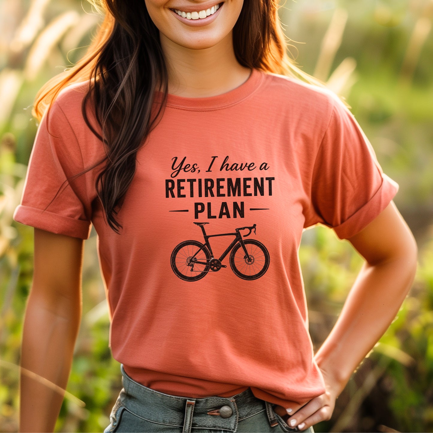 Retirement Plan w/Texture Tee
