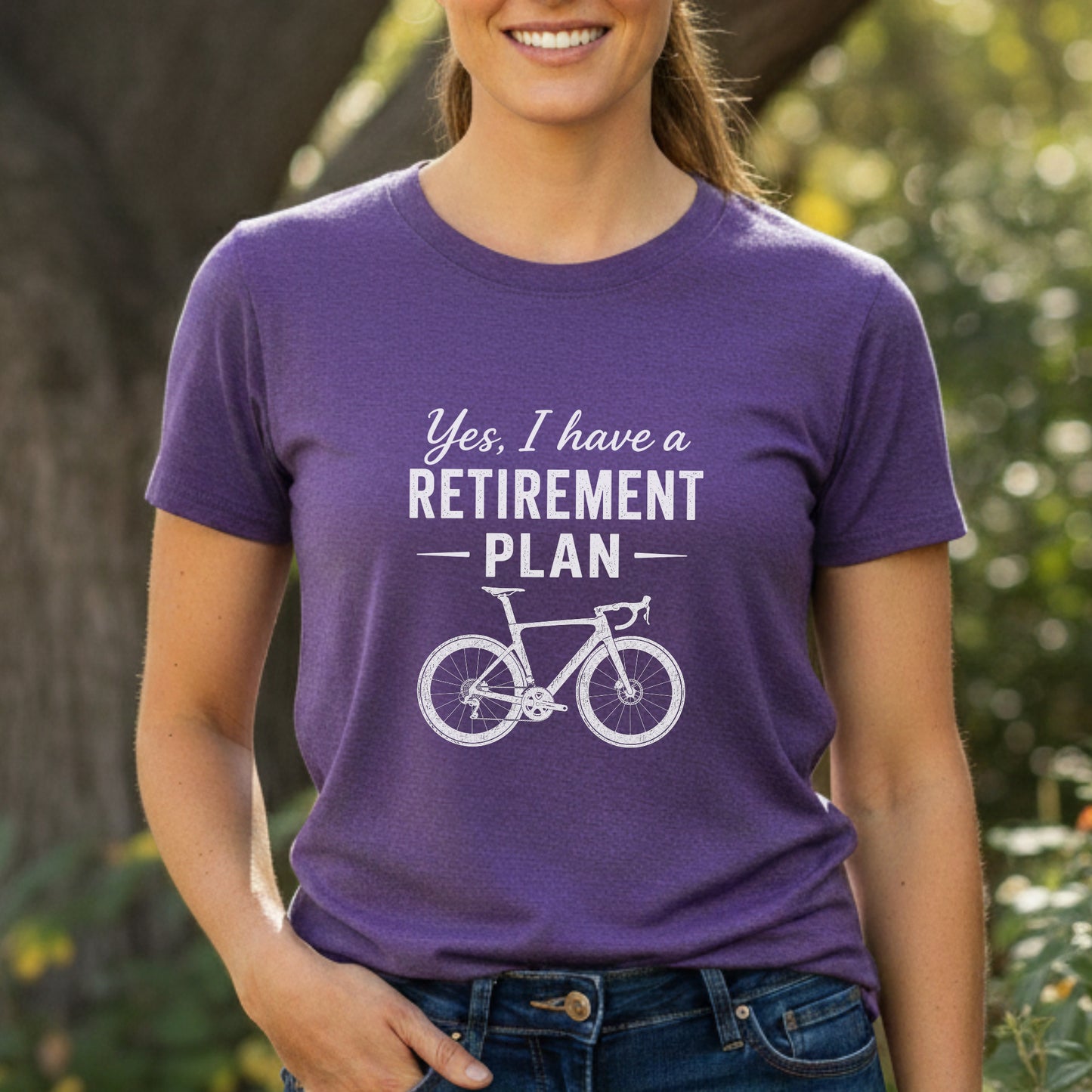 Retirement Plan w/Texture Tee