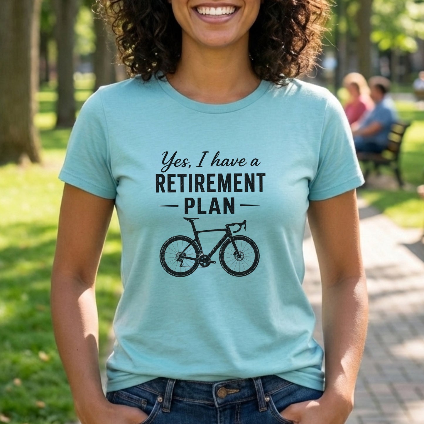 Retirement Plan w/Texture Tee