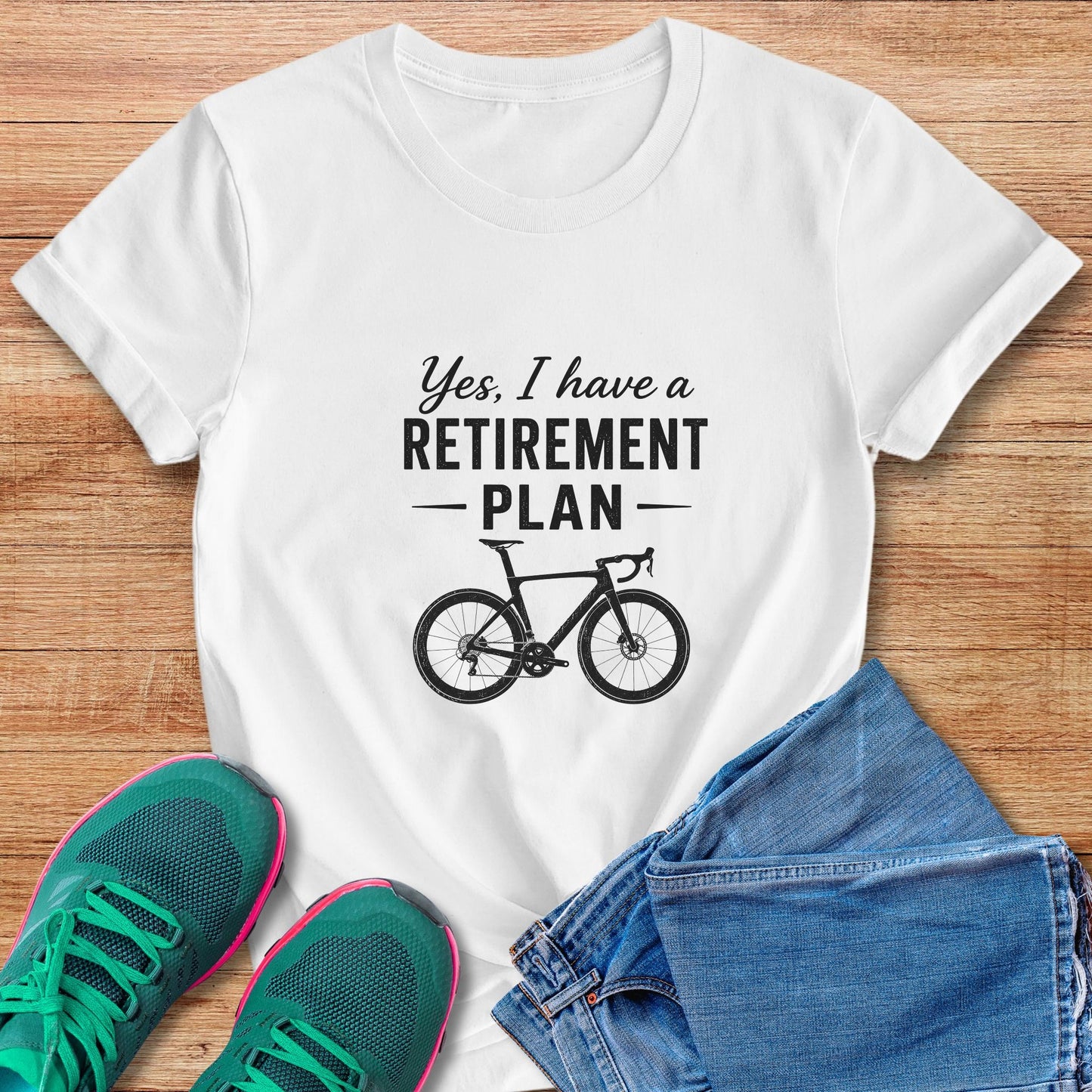 Retirement Plan w/Texture Tee