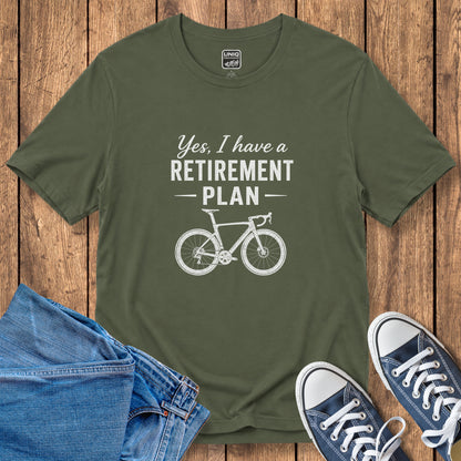 Retirement Plan w/Texture Tee