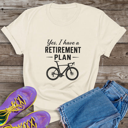 Retirement Plan w/Texture Tee