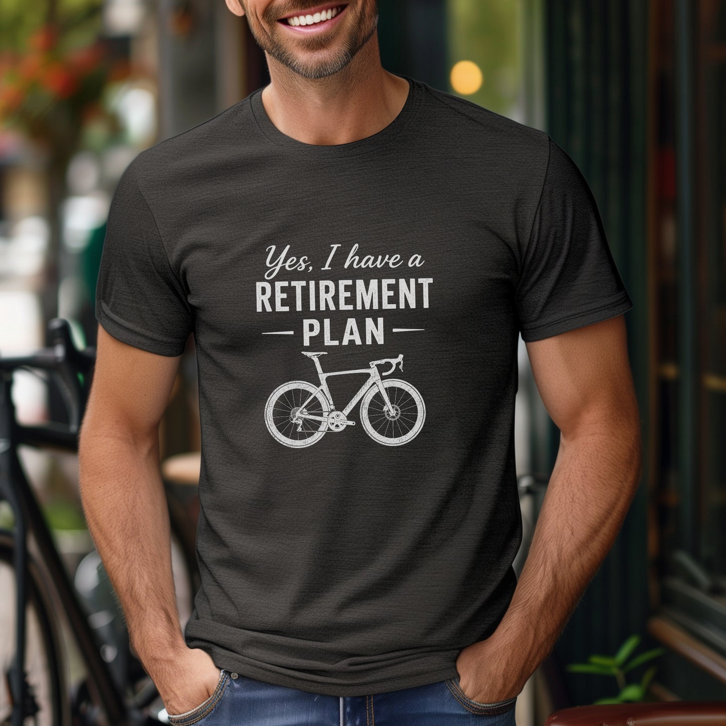 Retirement Plan w/Texture Tee