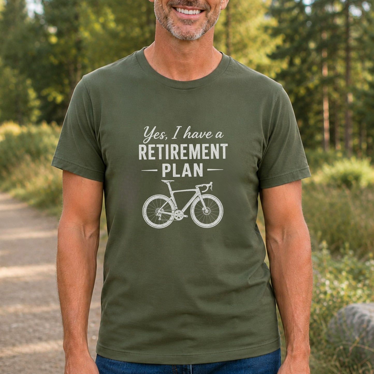 Retirement Plan w/Texture Tee