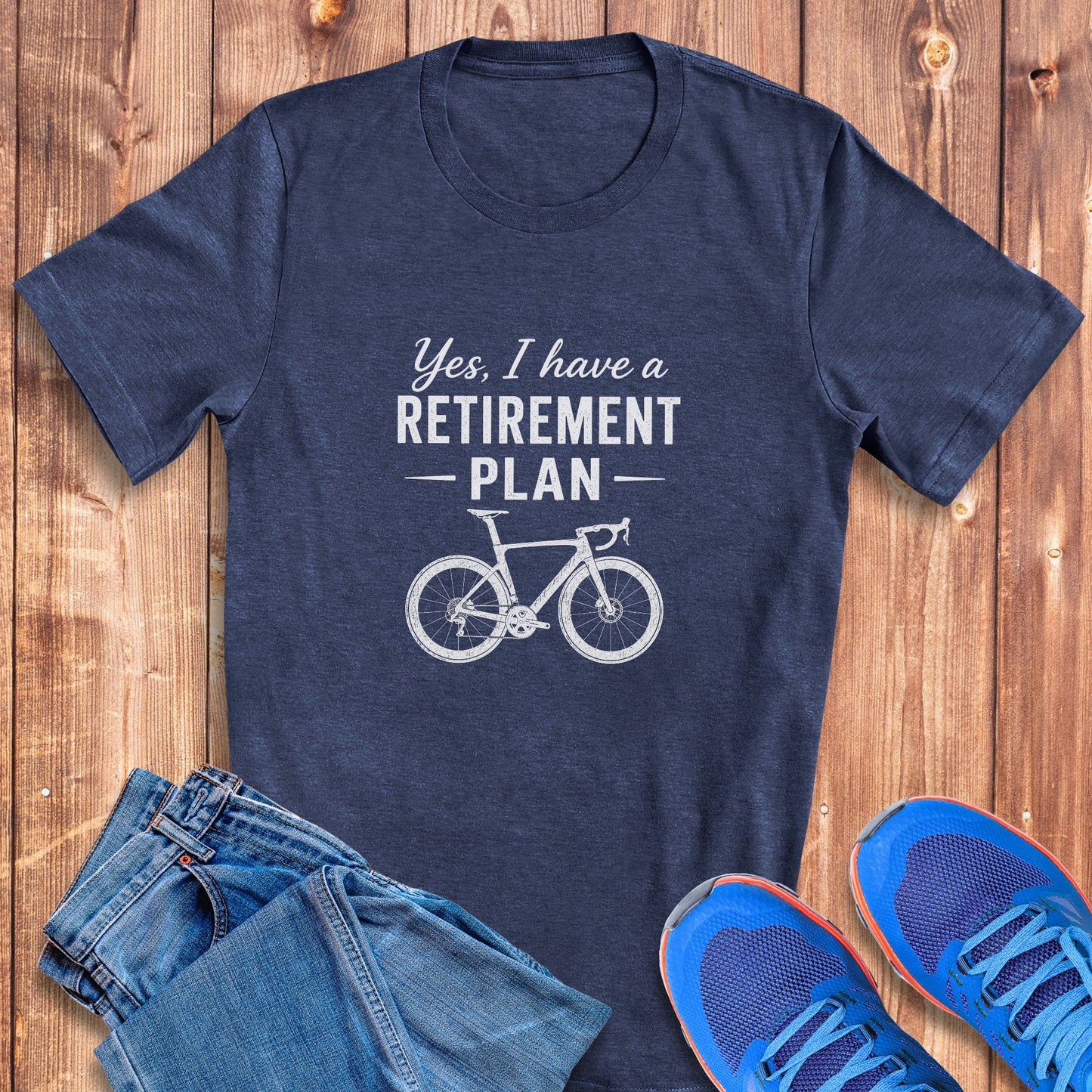 Retirement Plan w/Texture Tee
