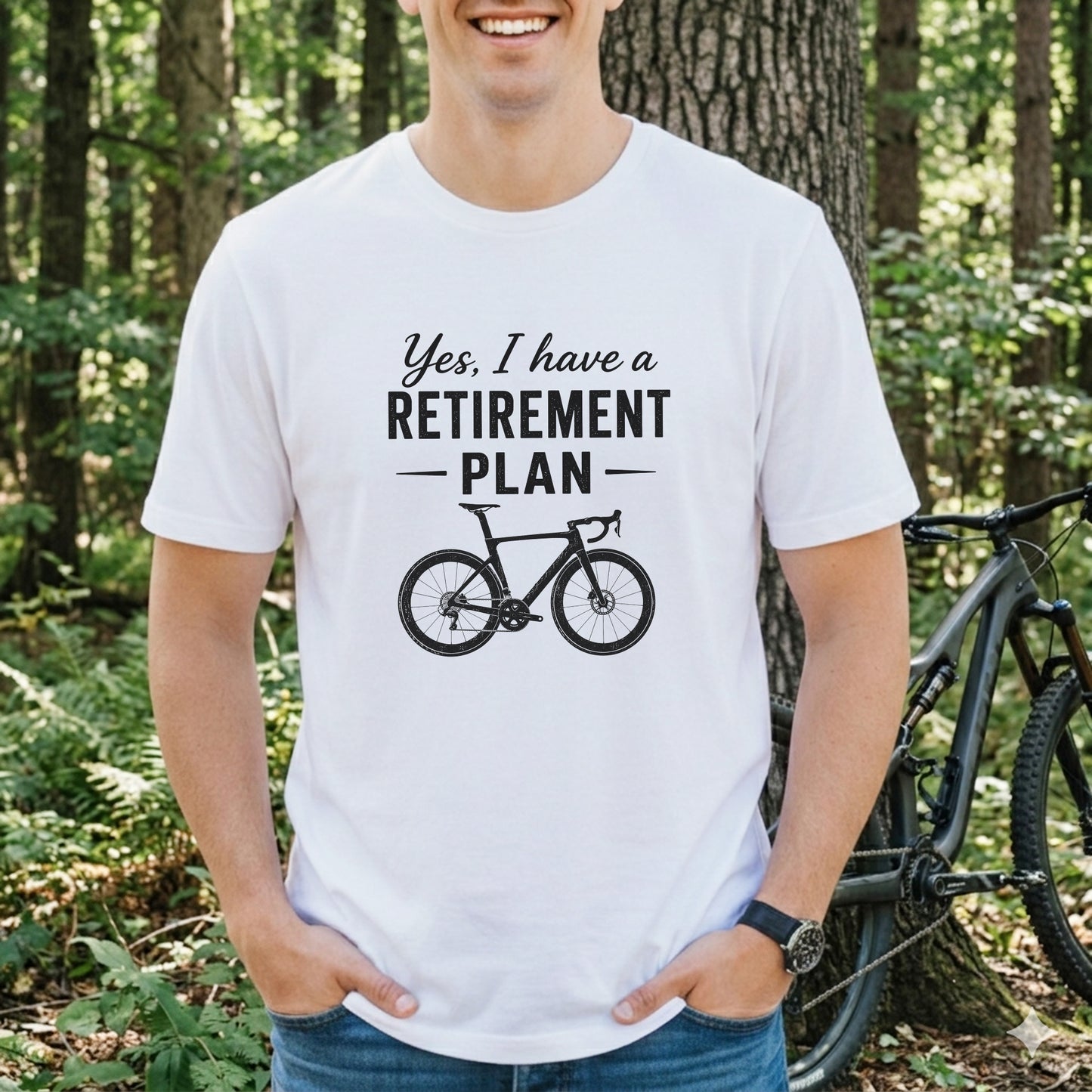 Retirement Plan w/Texture Tee