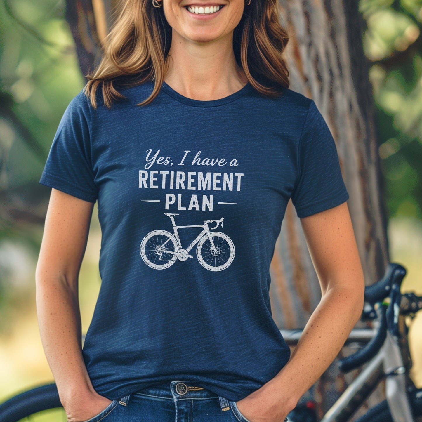 Retirement Plan w/Texture Tee