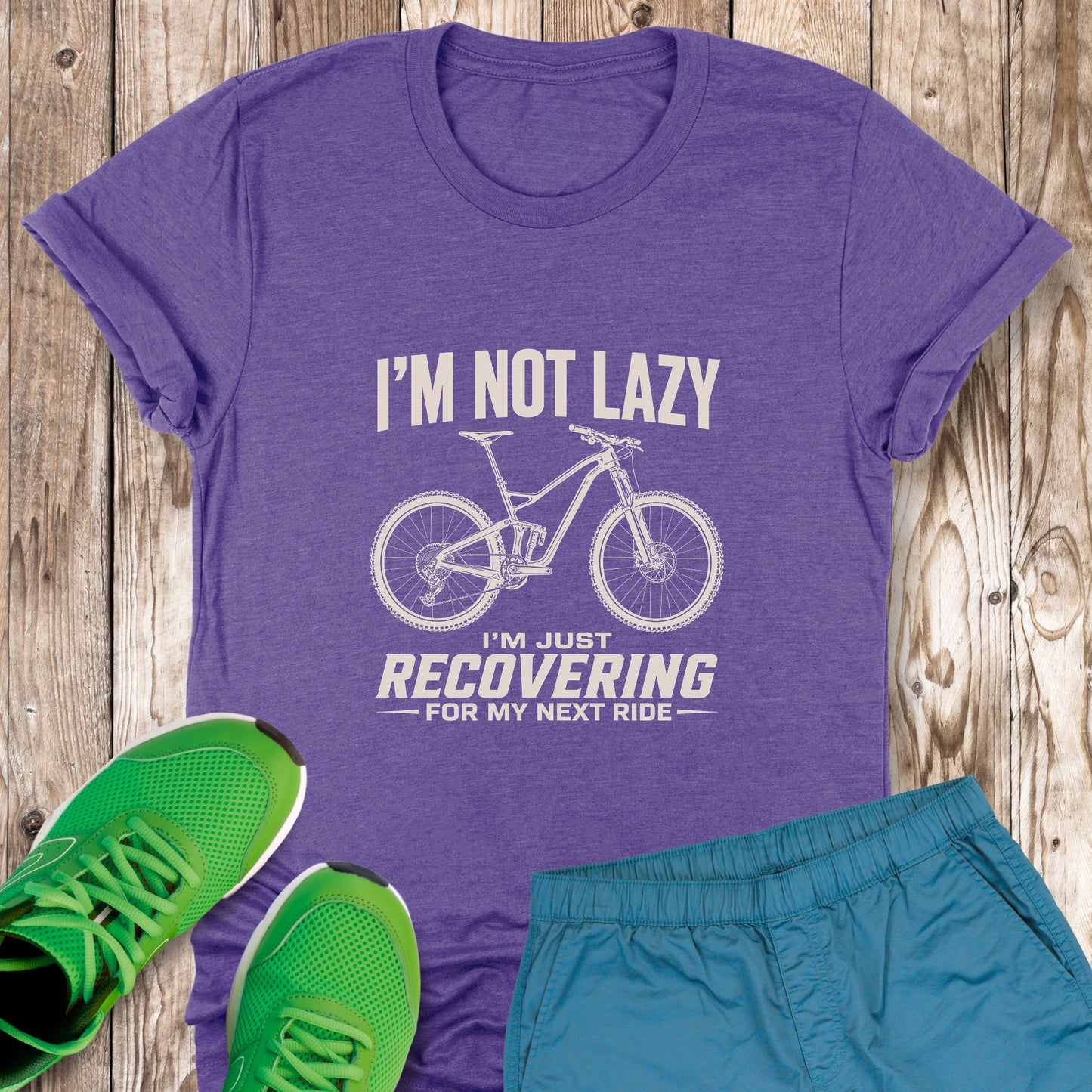 Not Lazy MTB Tee