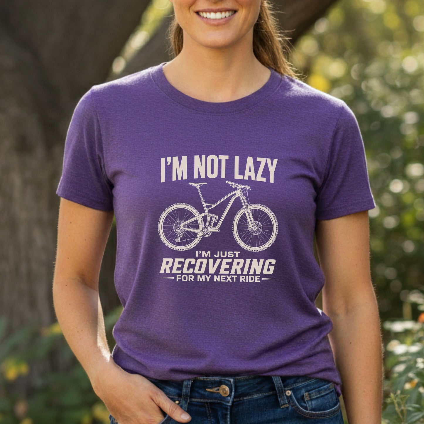 Not Lazy MTB Tee