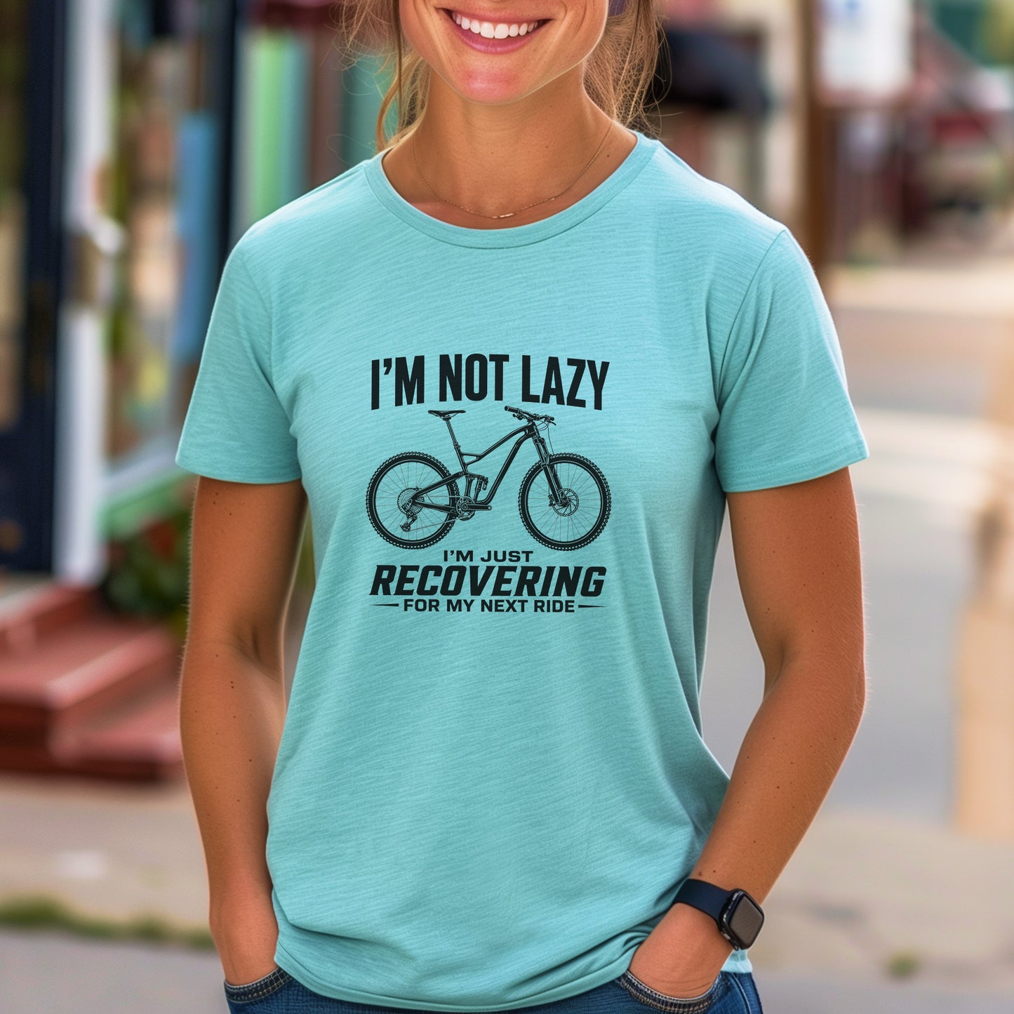 Not Lazy MTB Tee