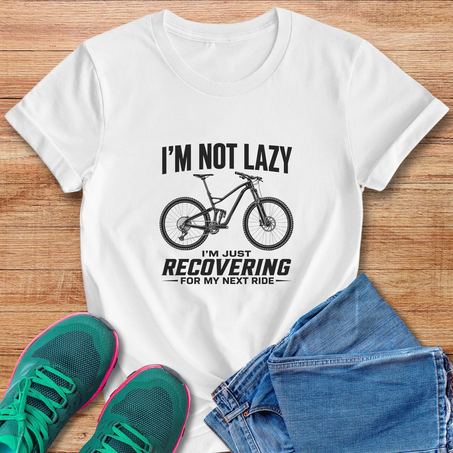 Not Lazy MTB Tee