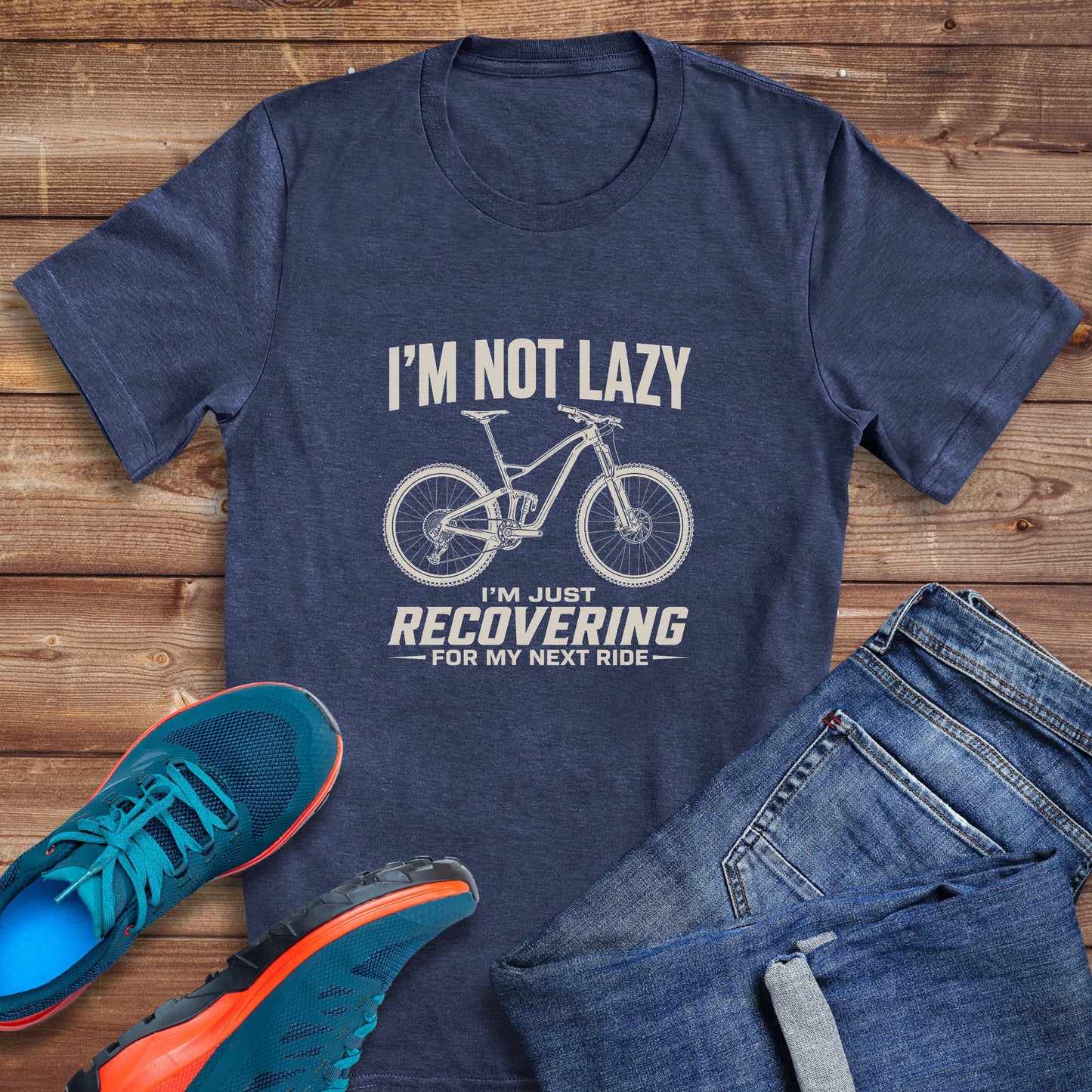 Not Lazy MTB Tee