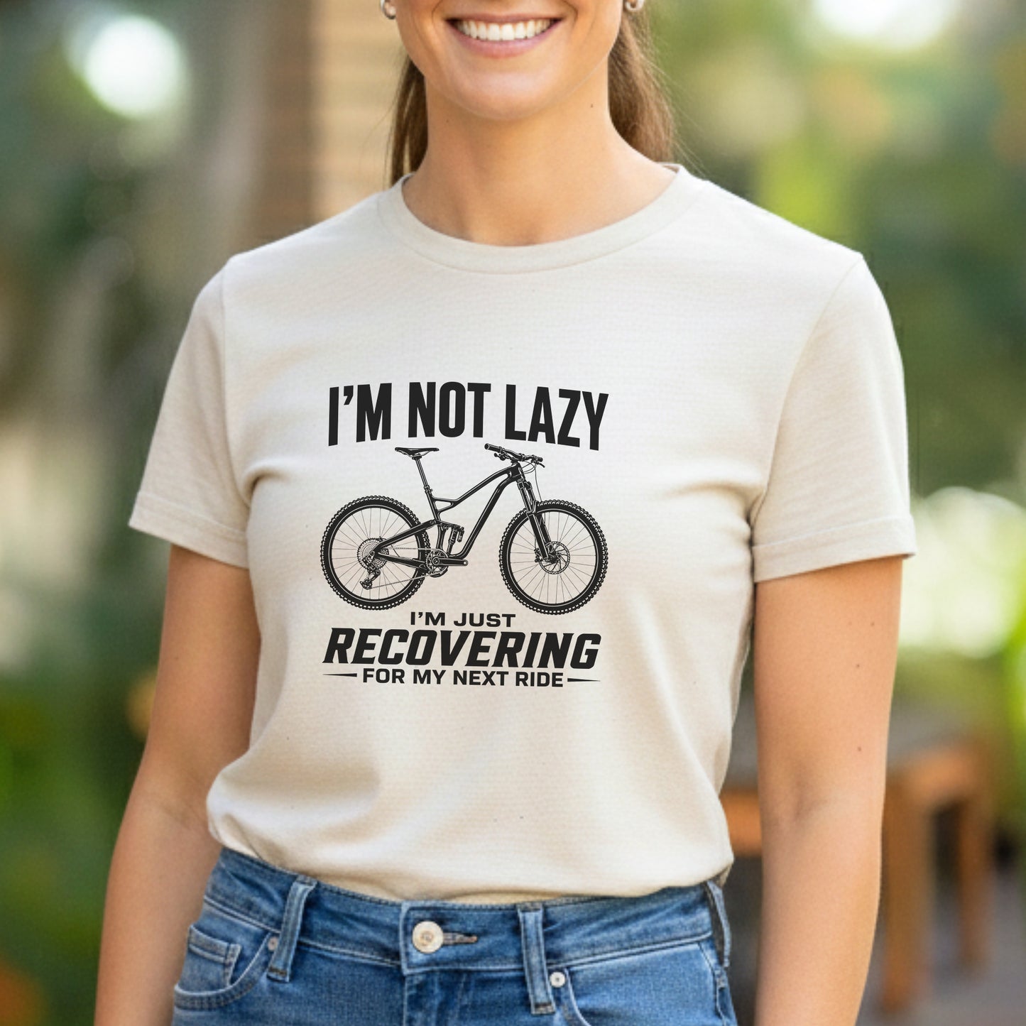 Not Lazy MTB Tee