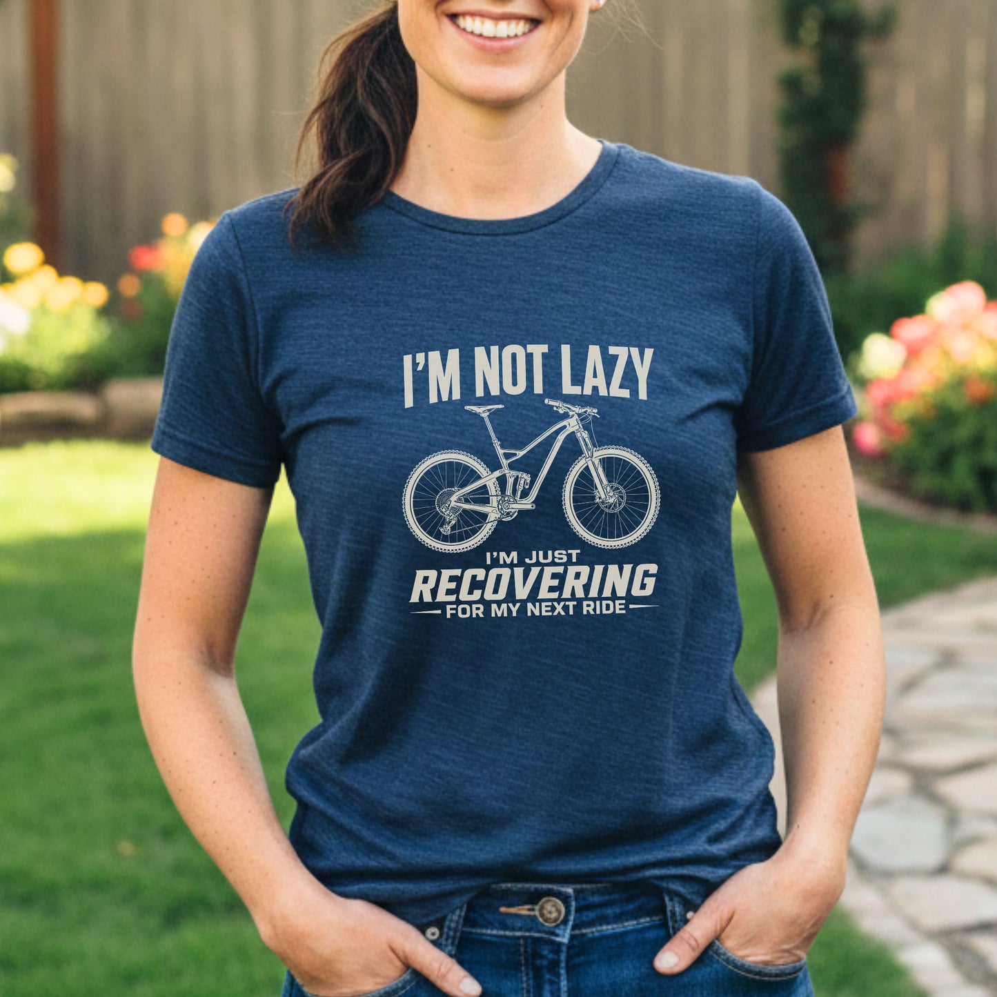 Not Lazy MTB Tee