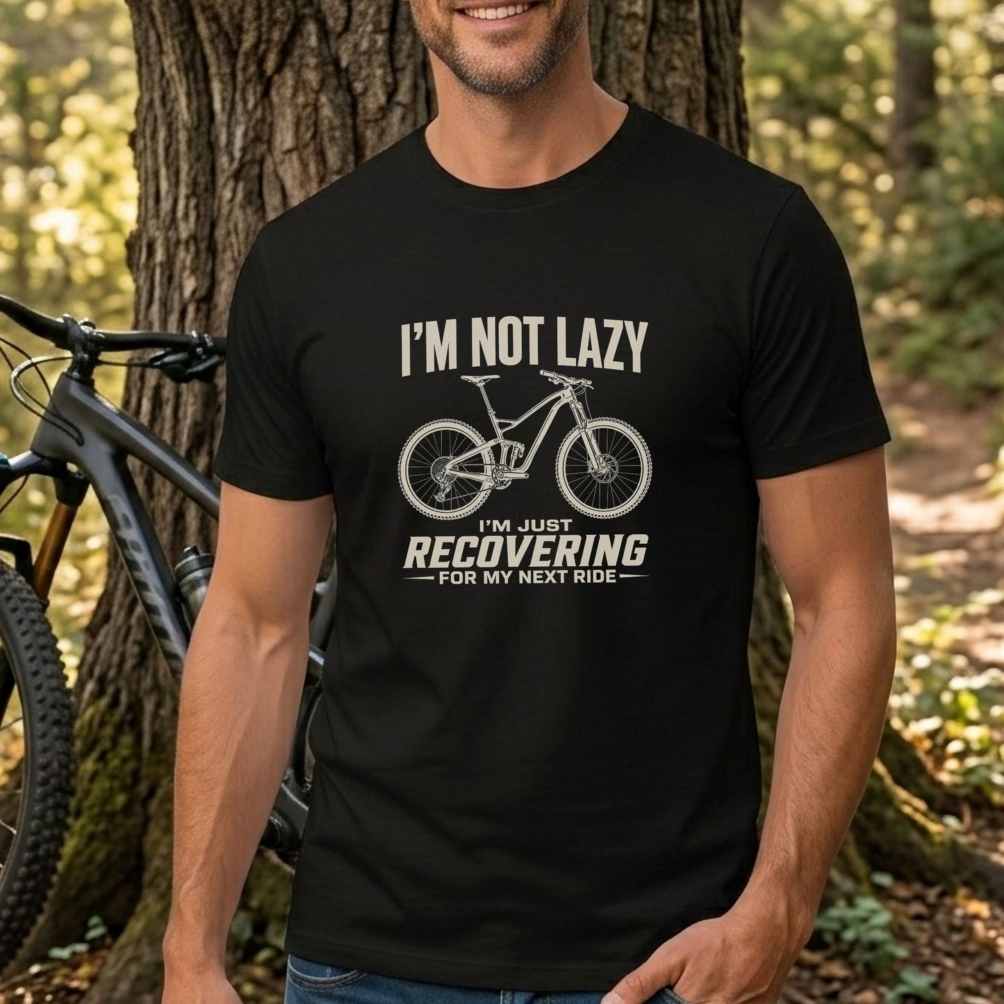 Not Lazy MTB Tee