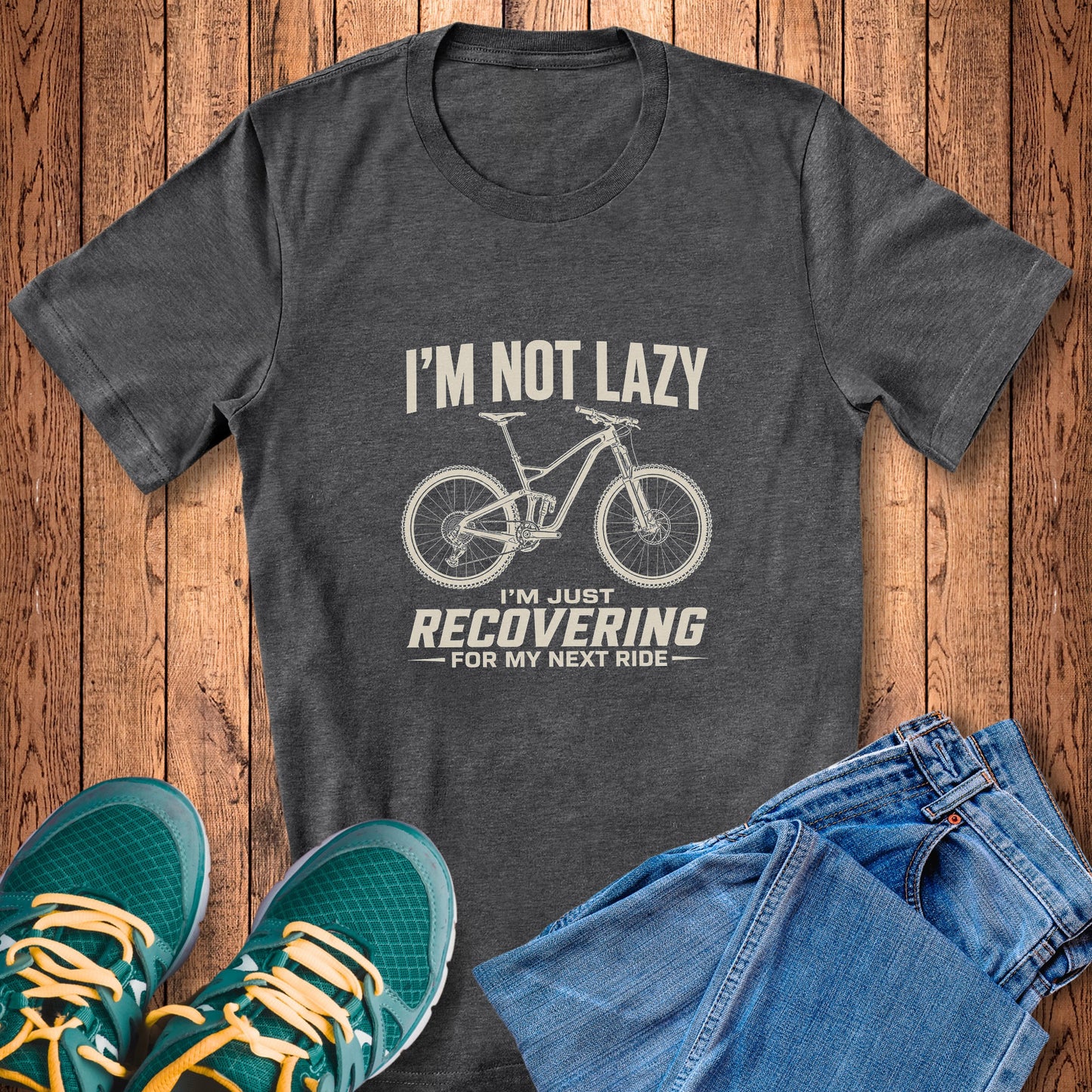 Not Lazy MTB Tee