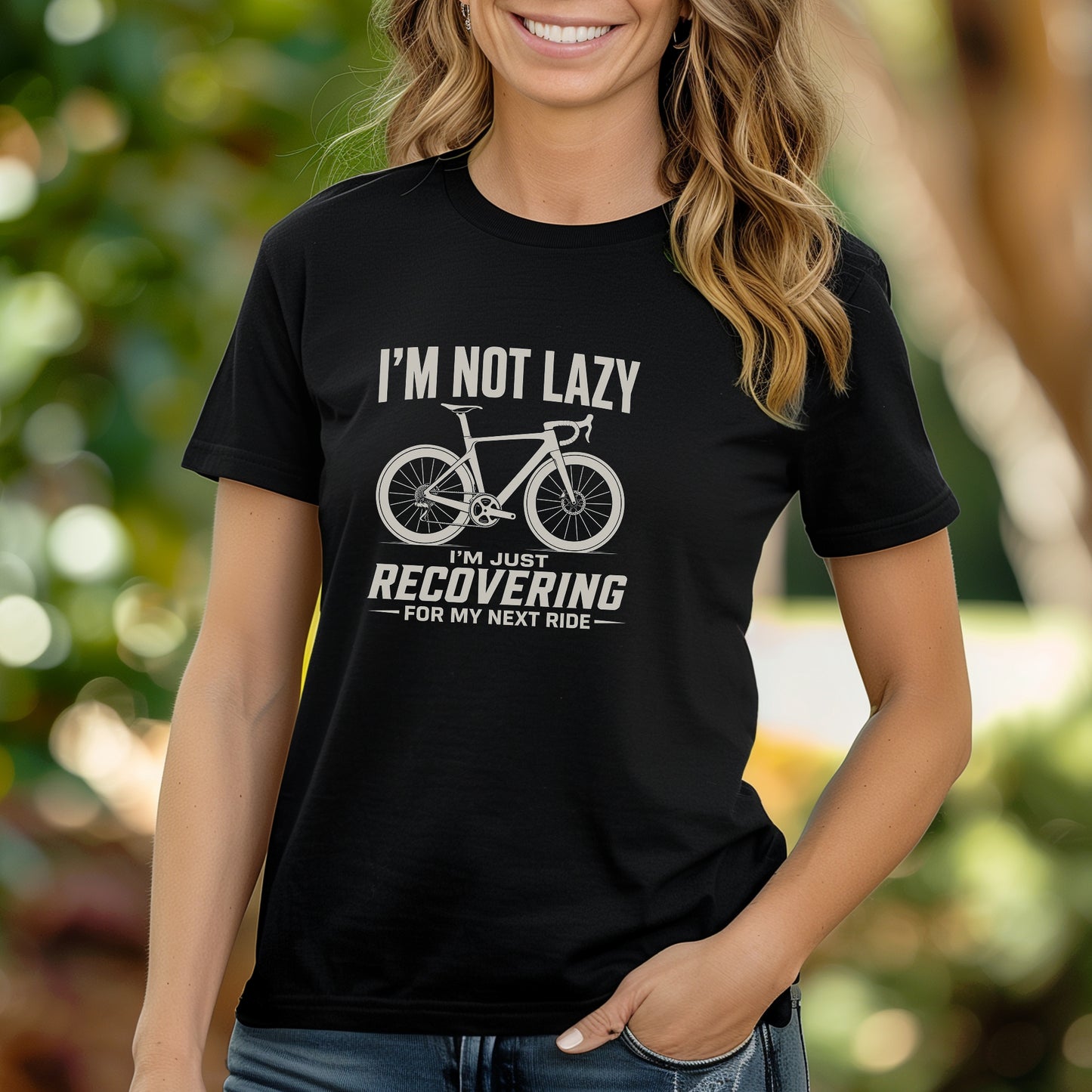 Not Lazy Road Tee