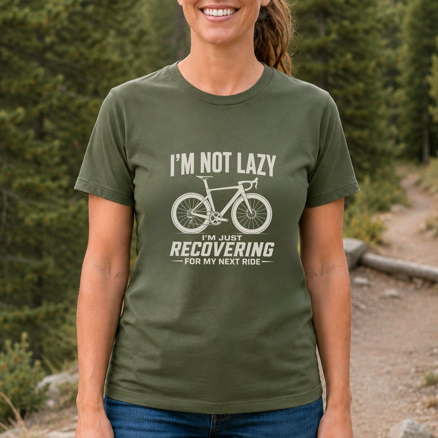 Not Lazy Road Tee