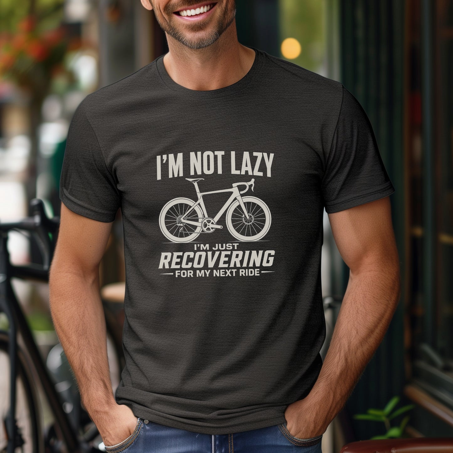 Not Lazy Road Tee