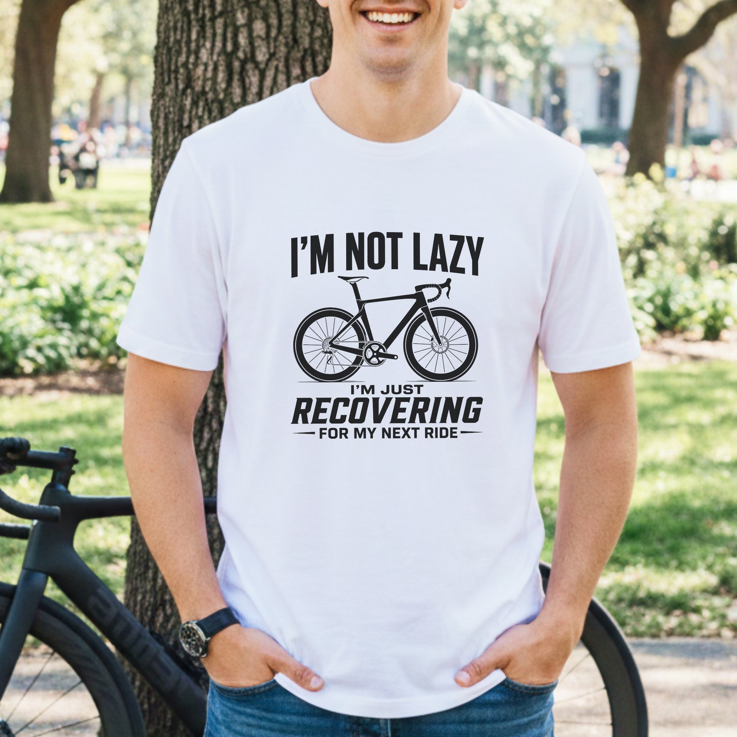 Not Lazy Road Tee