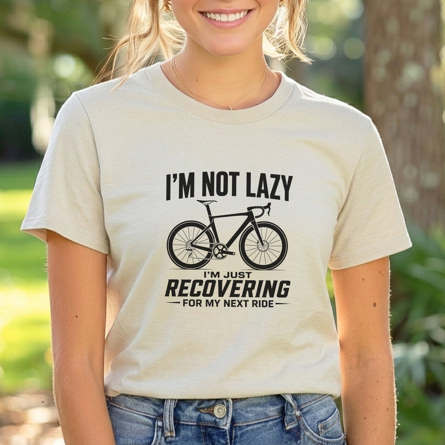 Not Lazy Road Tee
