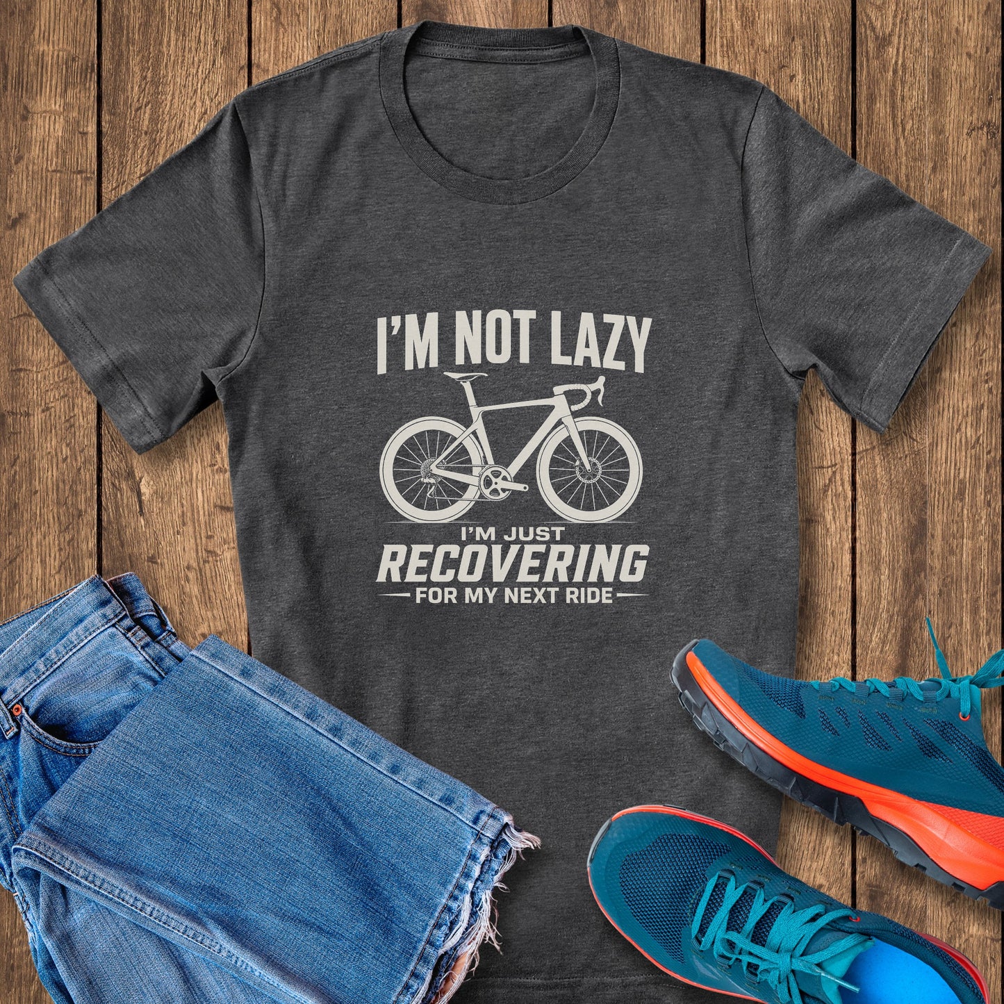 Not Lazy Road Tee