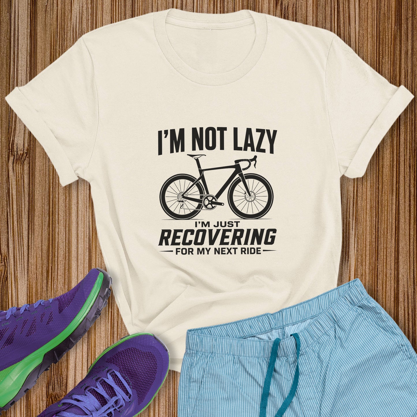 Not Lazy Road Tee