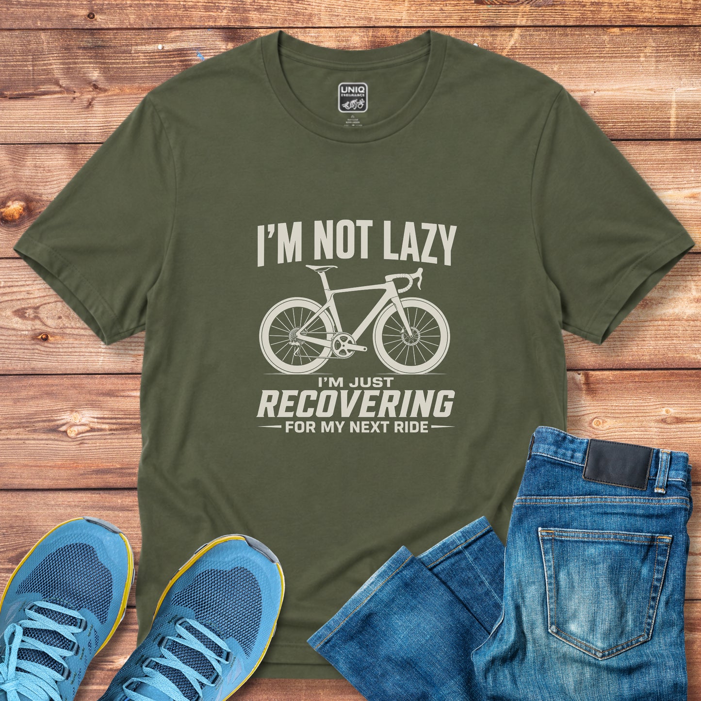 Not Lazy Road Tee