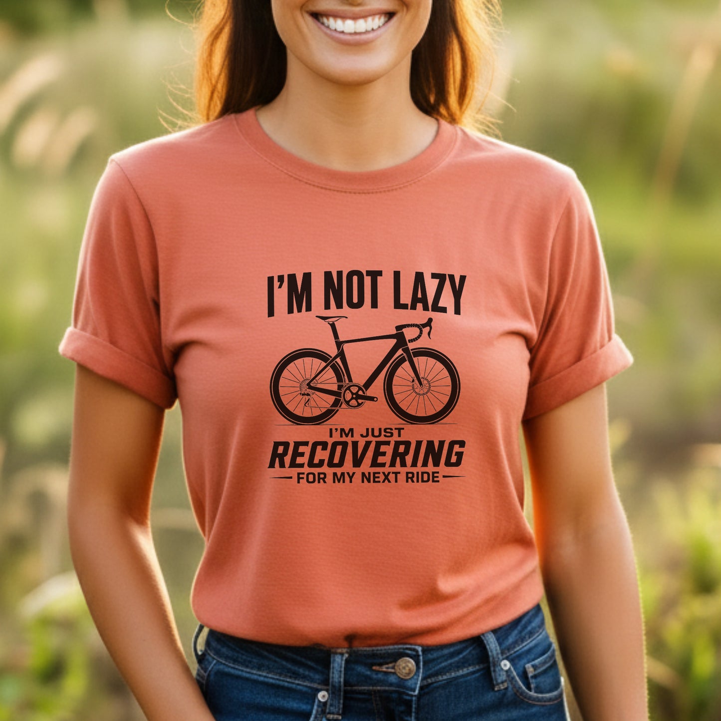 Not Lazy Road Tee