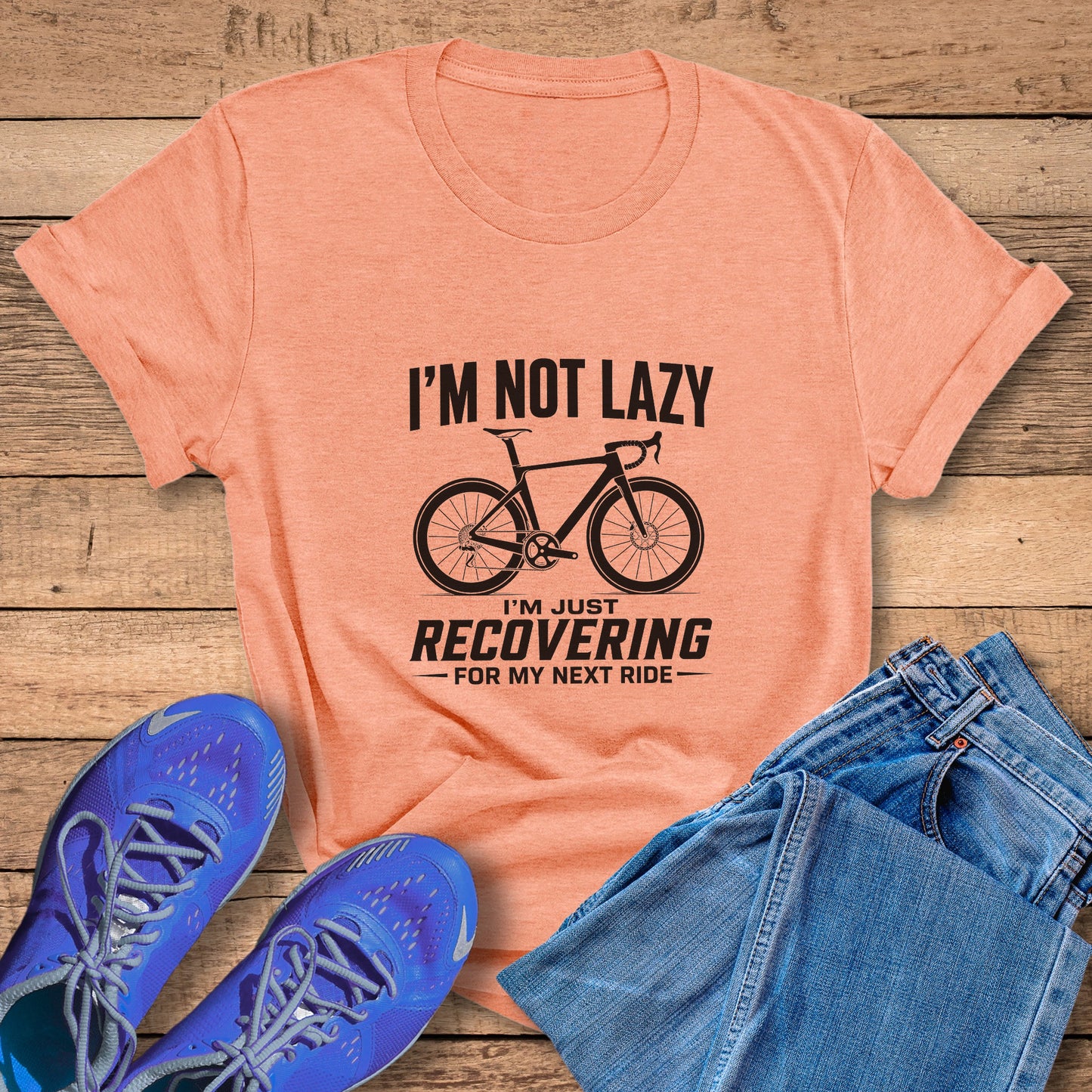 Not Lazy Road Tee