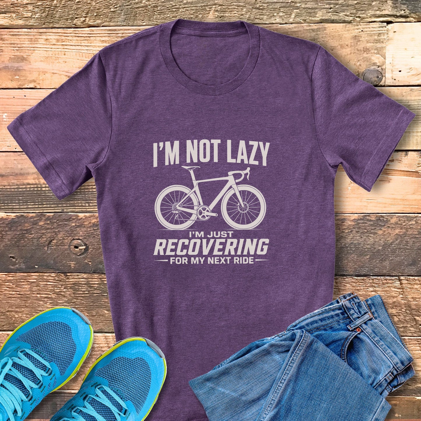 Not Lazy Road Tee