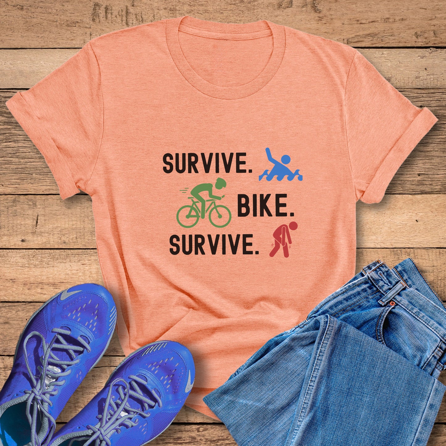 Survive Bike Survive Tee