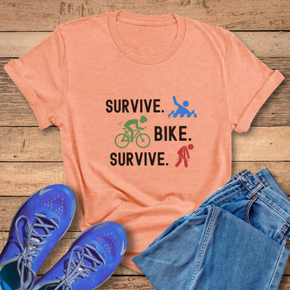 Survive Bike Survive Tee