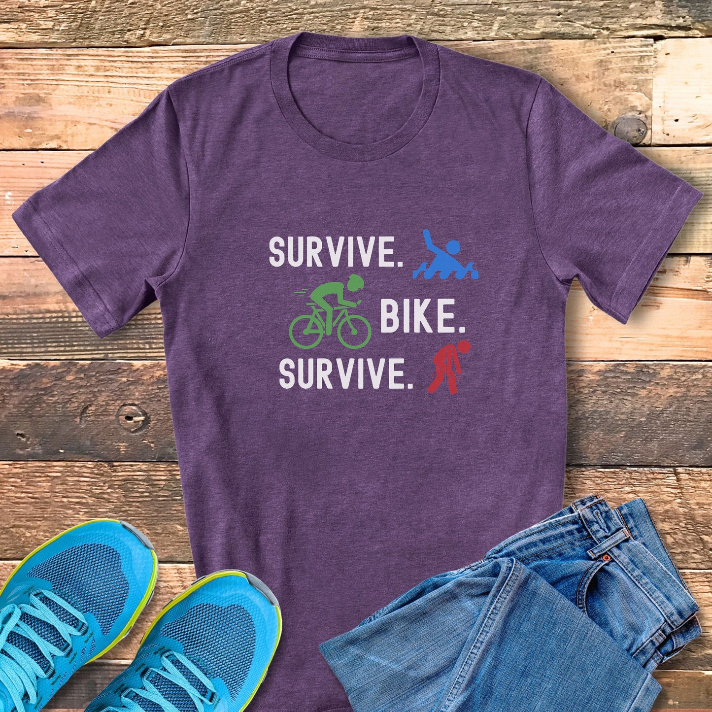 Survive Bike Survive Tee