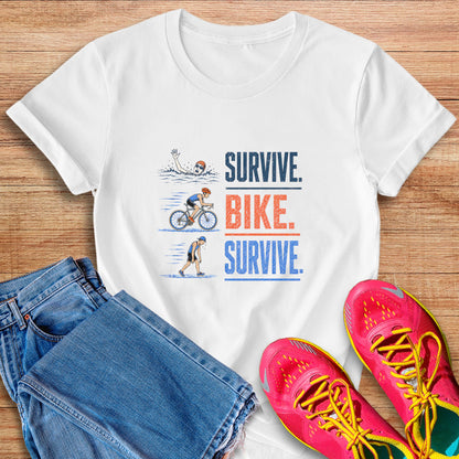Survive Bike Survive Texture Tee