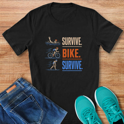 Survive Bike Survive Texture Tee