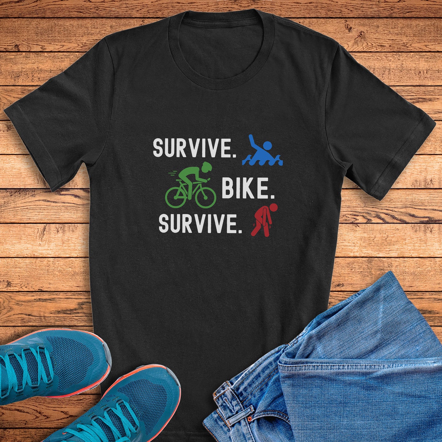 Survive Bike Survive Tee