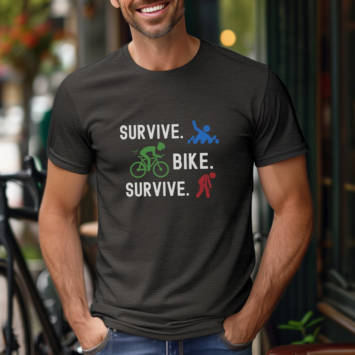 Survive Bike Survive Tee