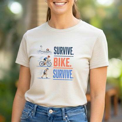 Survive Bike Survive Texture Tee