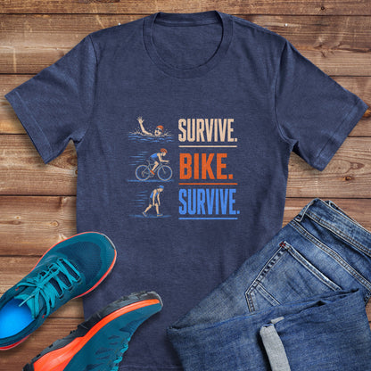 Survive Bike Survive Texture Tee