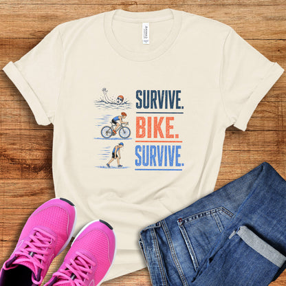 Survive Bike Survive Texture Tee