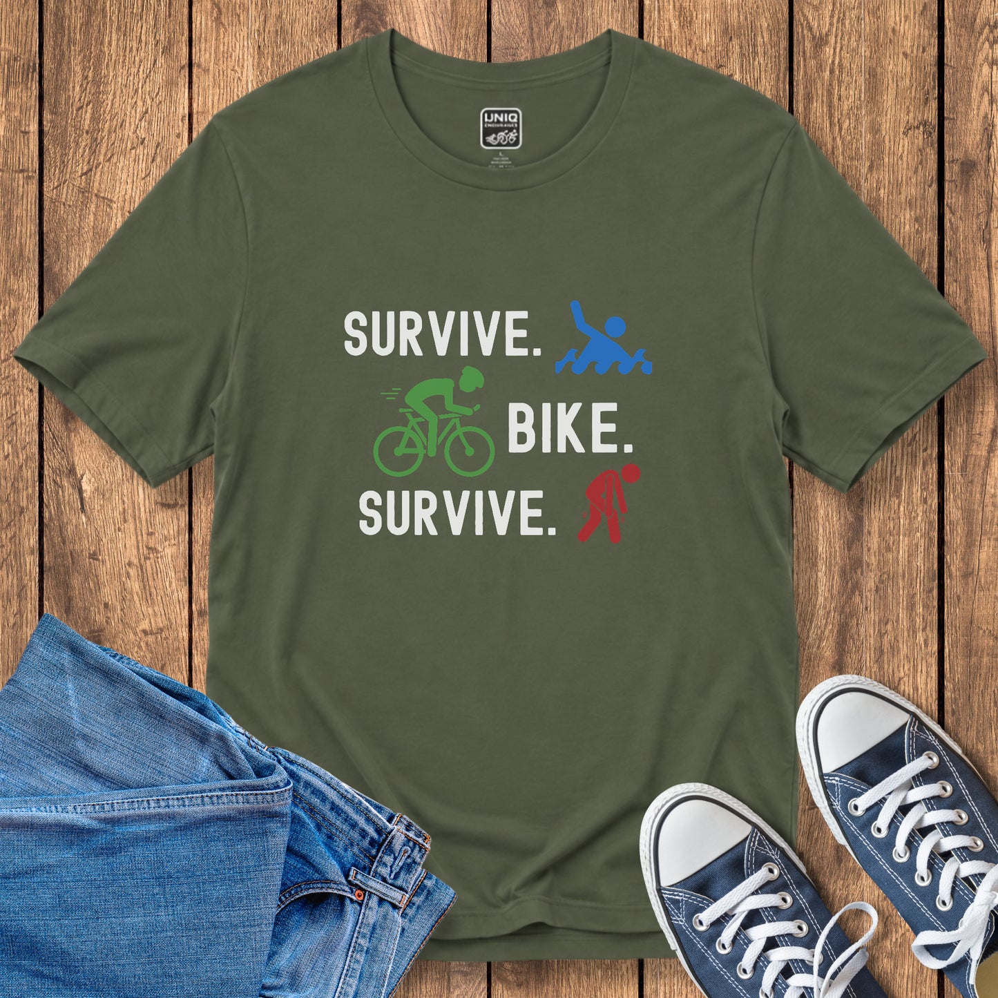 Survive Bike Survive Tee