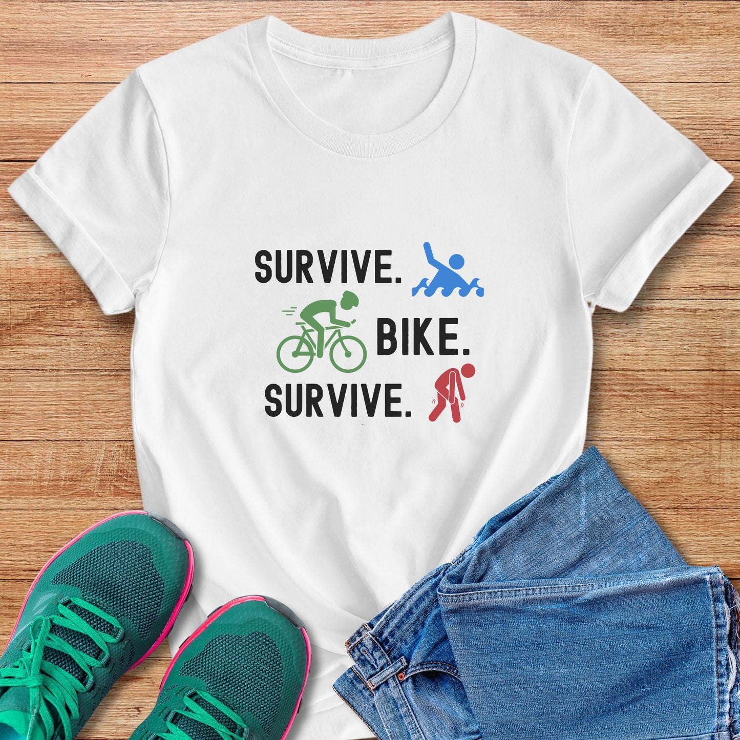 Survive Bike Survive Tee