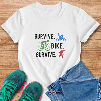 Survive Bike Survive Tee